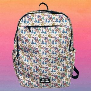 Dab Bags 18” Trippy Colorful Mushroom Backpack
